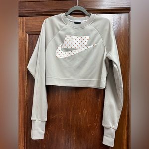 Nike crop sweatshirt. Size small